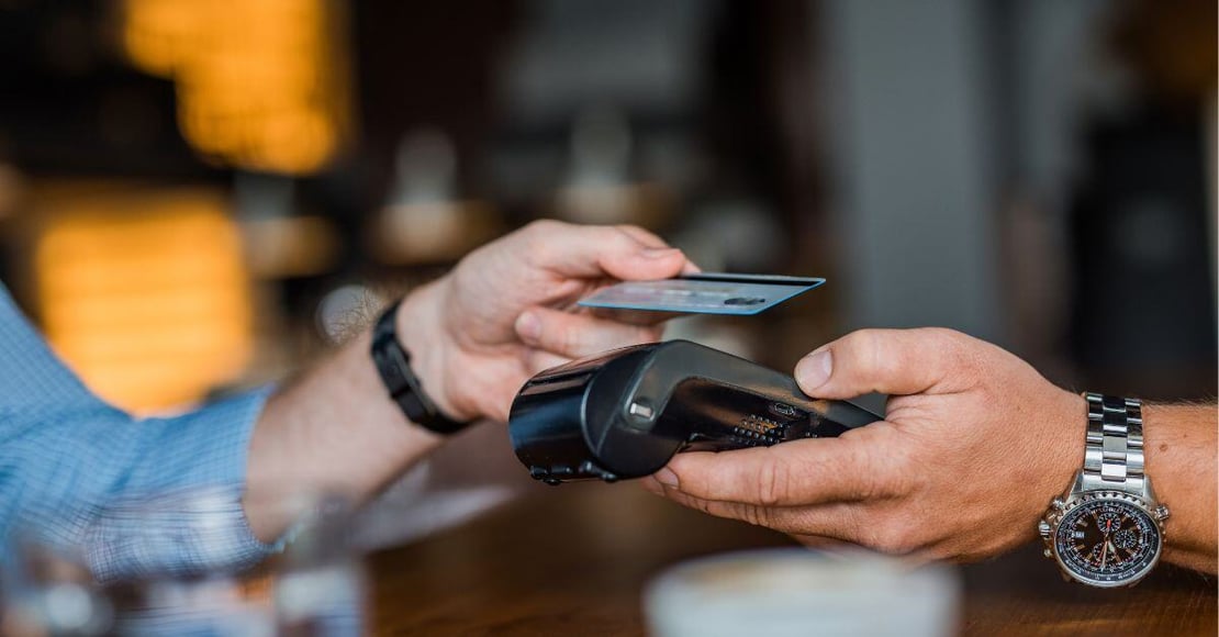 Making a payment with a credit card